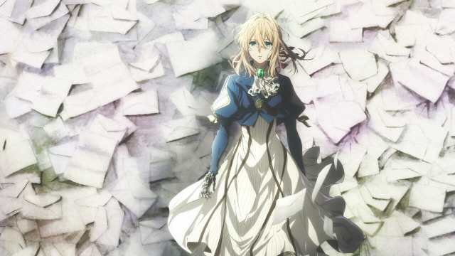 Characters from Violet Evergarden